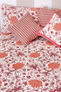 40s Cotton Pillow Cover in Floral Print